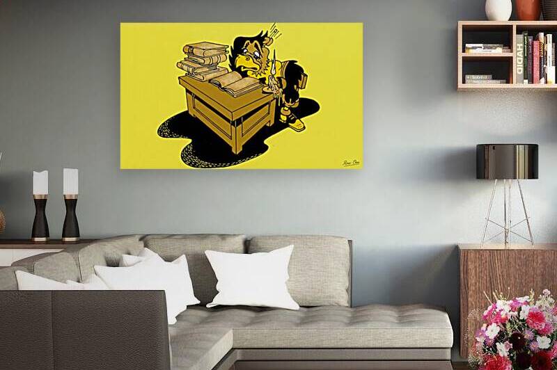 Herky Hawk at Study by Row One Brand