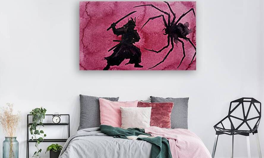 The Guardian of the Sakura Mist by Sumer Paintings