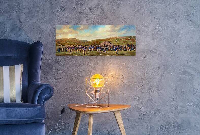 Early 1900s Kansas State Football Game by Row One Brand