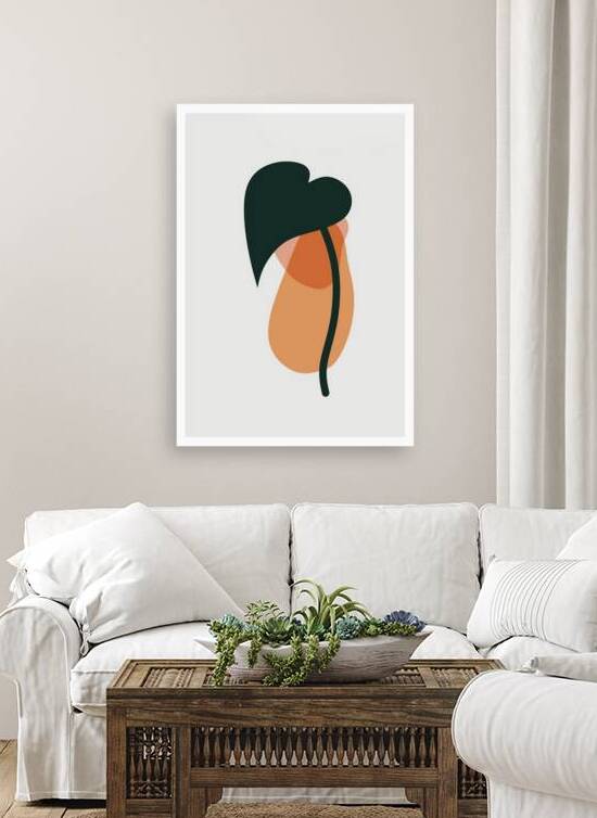 Abstract leaf design. d by Towseef Dar