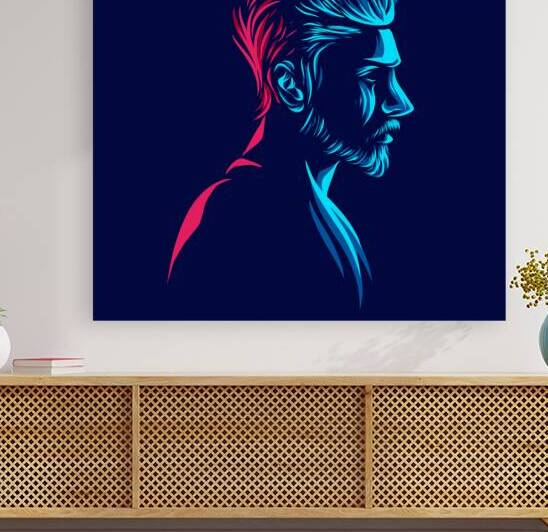 Pompadour hair style by Towseef Dar