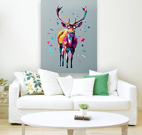 Deer pop art  by Towseef Dar