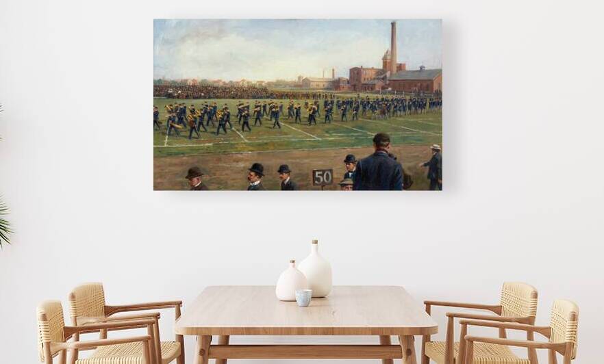 Early 1900s Purdue Parade Art by Row One Brand