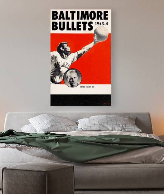 1953 Baltimore Bullets Art by Row One Brand