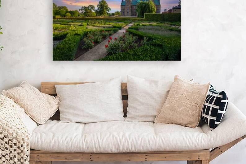 Famous Rosenborg castle one of the most visited tourist attractions in Copenhagen by Elijah Lovkoff