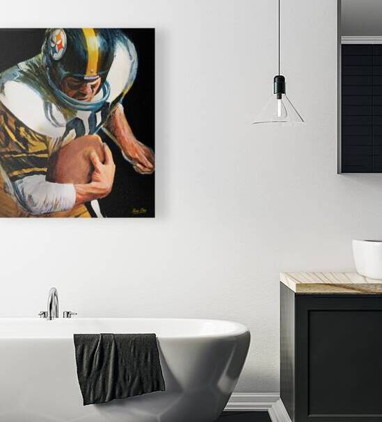 Vintage Pittsburgh Night Game by Row One Brand