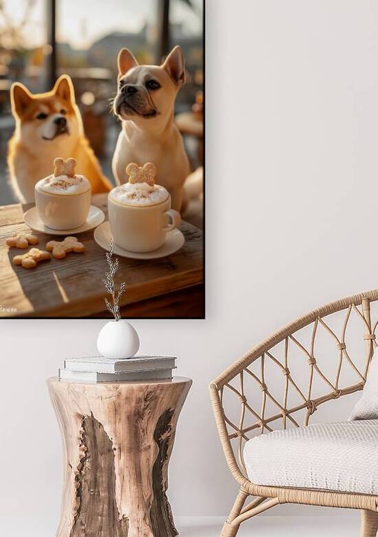 Dogs FA 25 2x3 588 by Ksavera ART