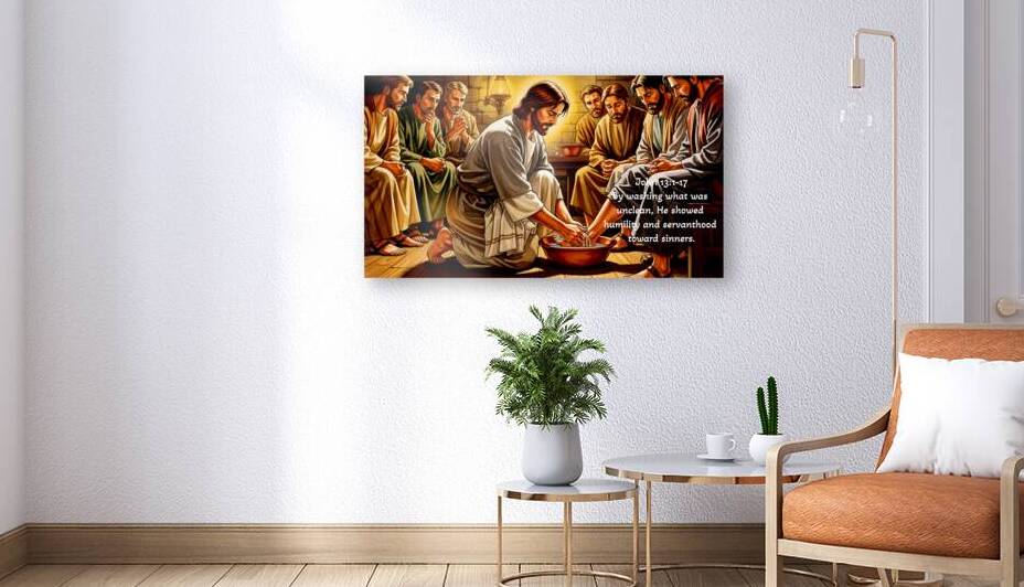 The King Who Knelt: Jesus Washing the Disciples’ Feet John 13:1-17 by DR Mustain by DR Mustain