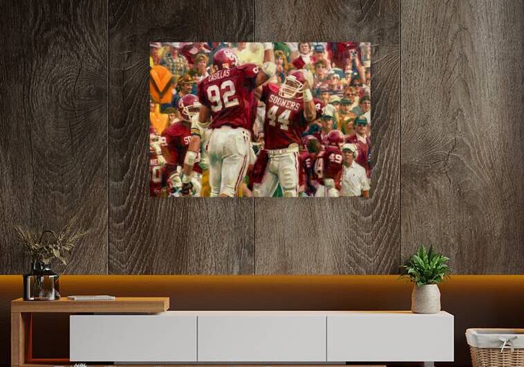 1985 Oklahoma Football Celebration by Row One Brand