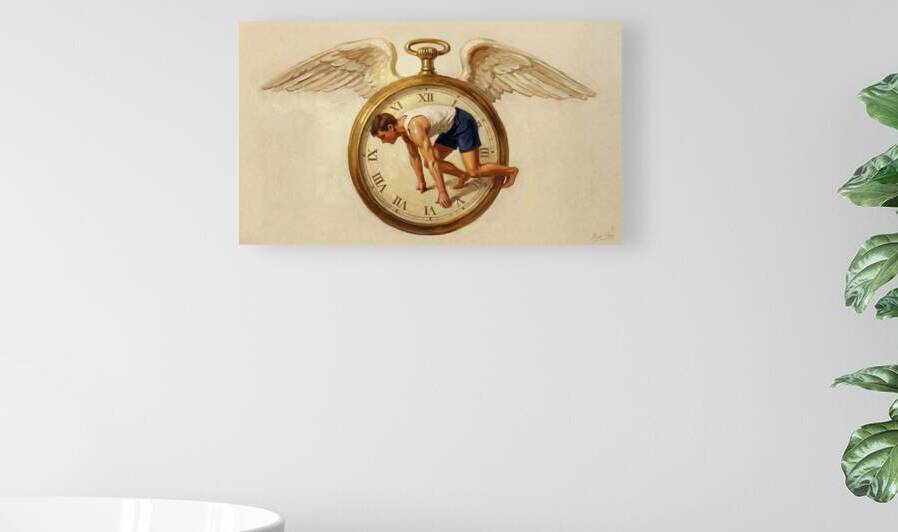 Early 1900s Vintage Track Runner Art by Row One Brand