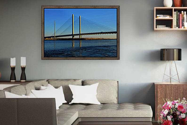 Indian River Bridge Morning Light by Bill Swartwout Photography