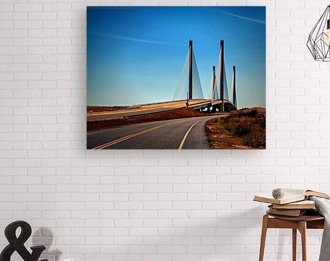 Indian River Bridge North Approach by Bill Swartwout Photography