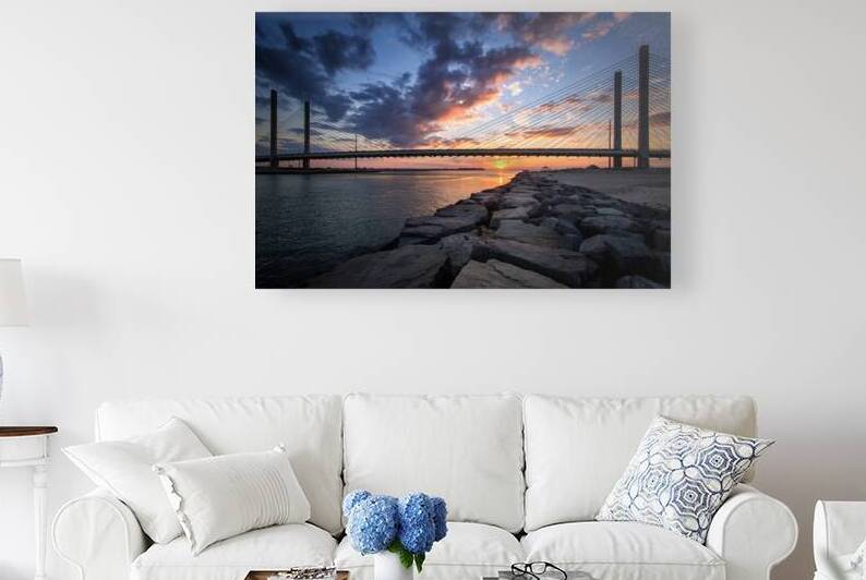 Indian River Inlet And Bay Sunset by Bill Swartwout Photography