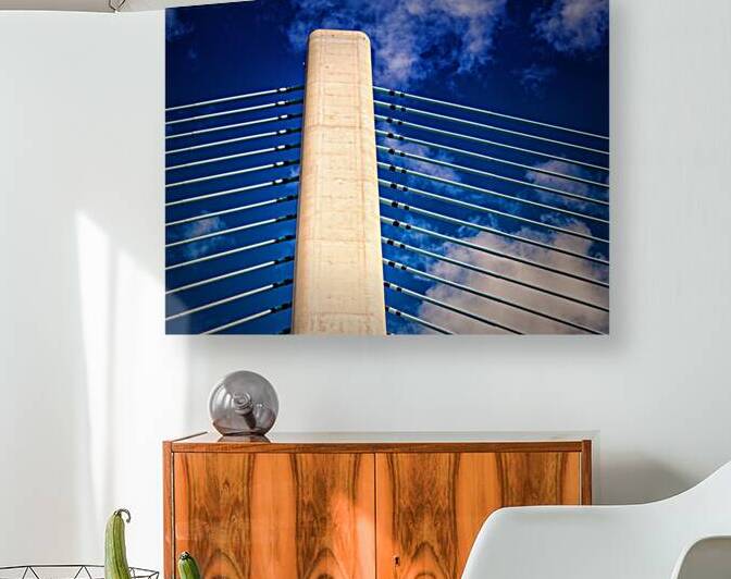 Indian River Bridge Northwest Stanchion by Bill Swartwout Photography