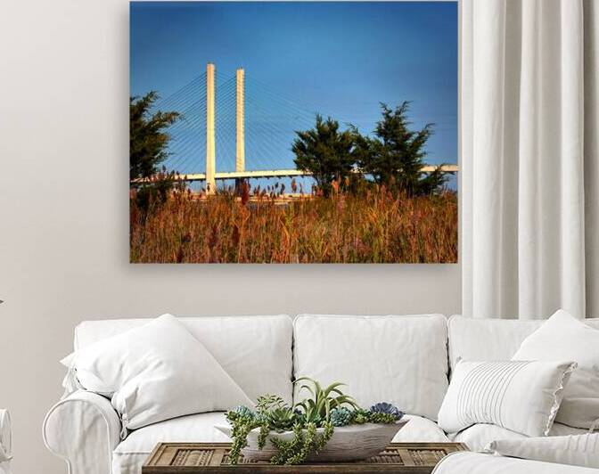 Indian River Bridge Stanchions Standing Tall by Bill Swartwout Photography