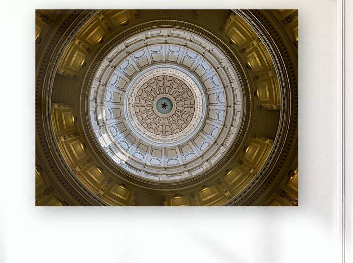 Interior of in the Texas State Capitol in Austin by Steve Heap