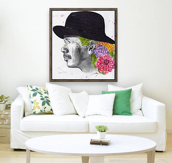 Santana flowerly by Gracia Tenorio Art