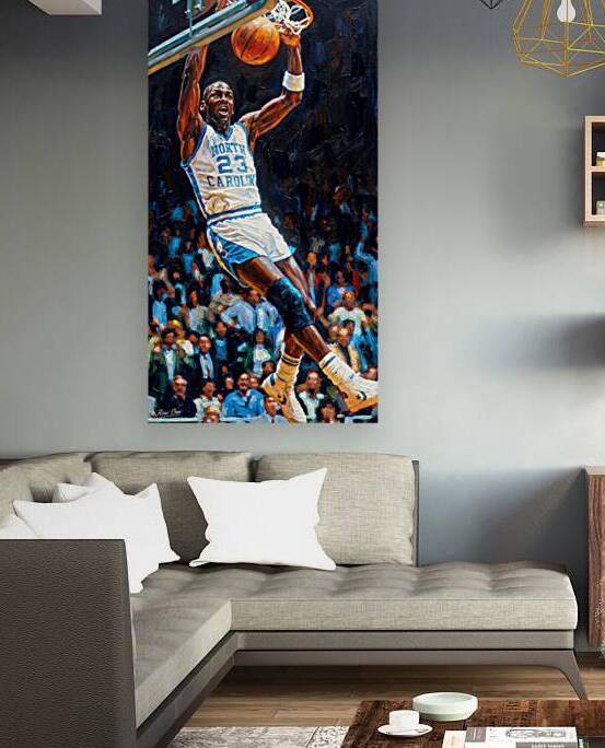 Michael Jordan Two Hand Throw Down by Row One Brand