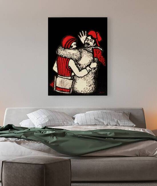 1970s Texas Tech Fans Art by Row One Brand