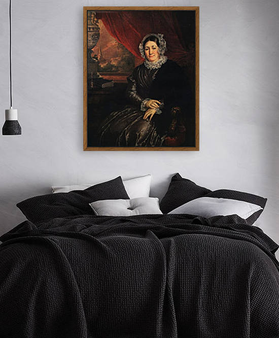 Portrait of E. P. Protasyeva by Vasily Tropinin