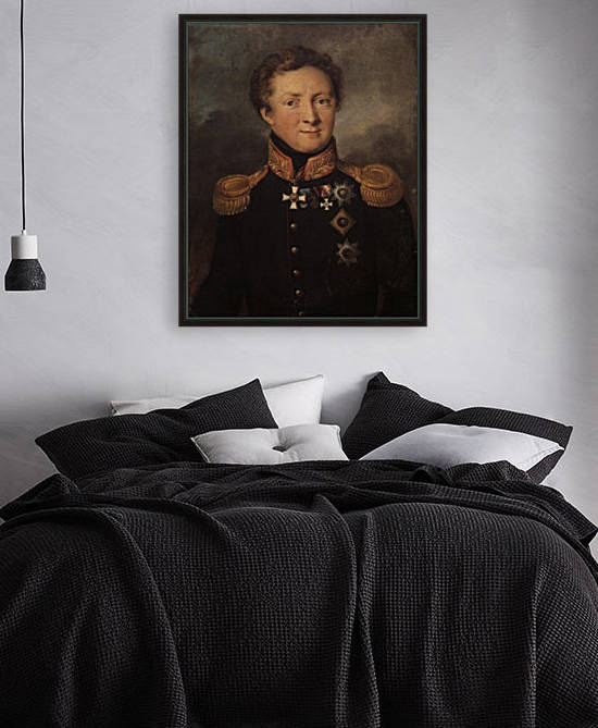 Portrait of General AI Gorchakov by Vasily Tropinin