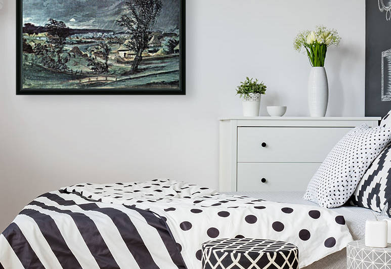 The Storm Over the Grove by Vasily Tropinin