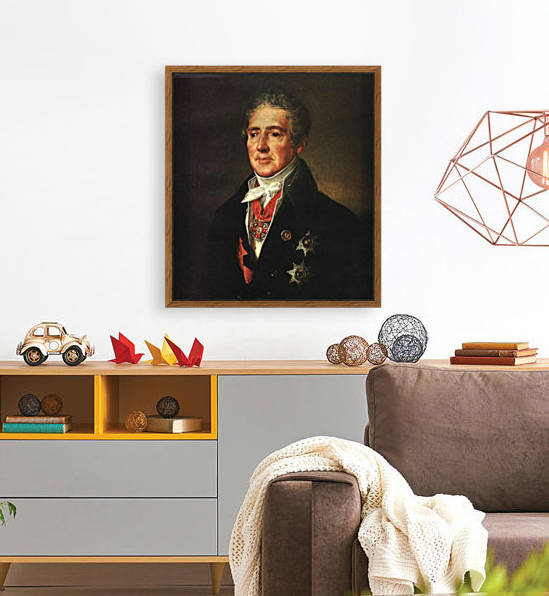 Portrait of I. I. Dmitriyev by Vasily Tropinin