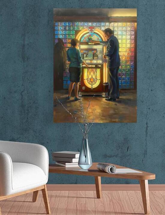 1945 Juke Box Art by Row One Brand