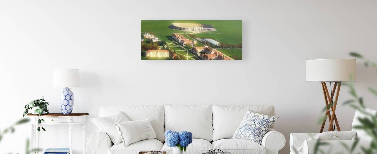 1930s Notre Dame Stadium Painting by Row One Brand