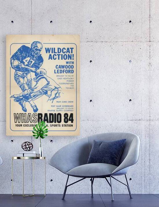 1970s Kentucky Football Radio Ad by Row One Brand