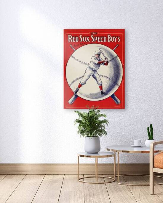 1912 Red Sox Speed Boys Art by Row One Brand