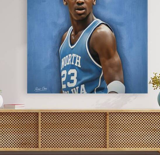 1984 Michael Jordan Art Remix by Row One Brand
