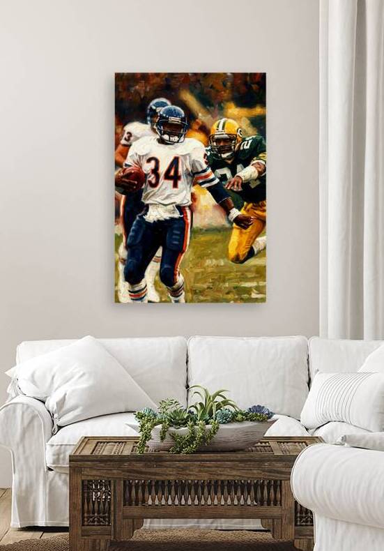 Walter Payton 192 Yard Game by Row One Brand
