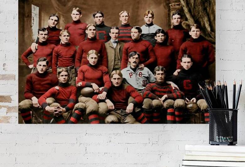 1902 Georgia Bulldogs Football Team Photo Art by Row One Brand