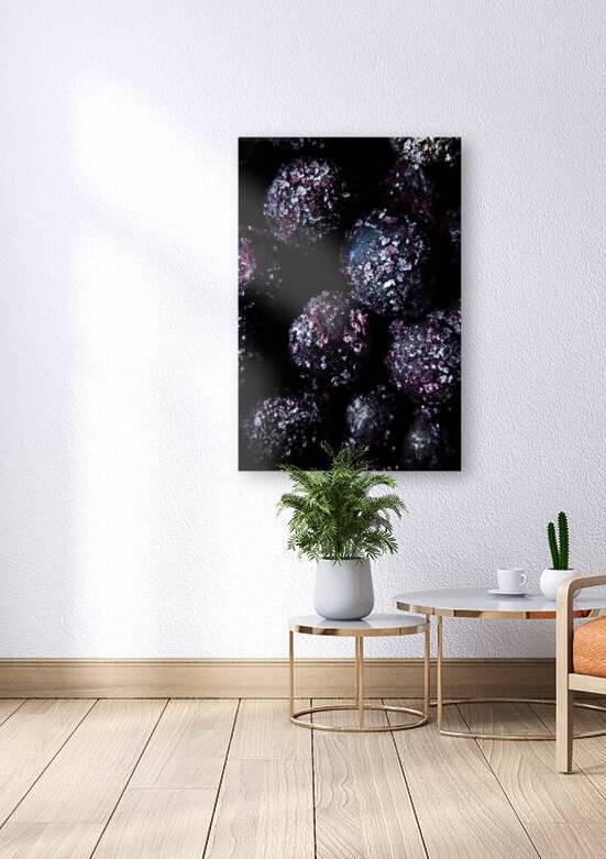 Frozen Blueberries by Jorgo