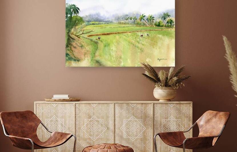 Paddy Fields by Anjuna Sainath