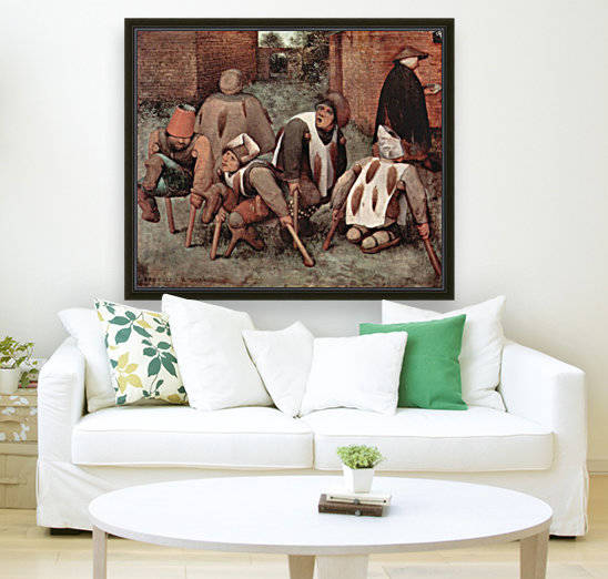 Cripples by Pieter Bruegel