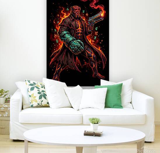 Hellboy: The Right Hand of Doom by Sumer Paintings