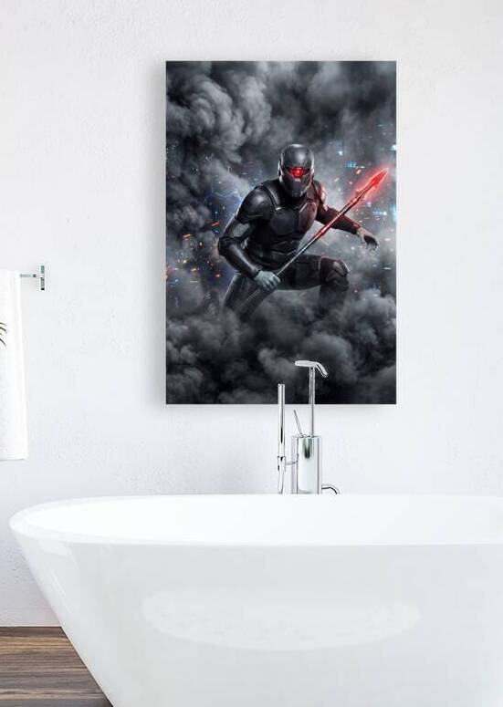 Noob Saibot: The Shadow’s Precision by Sumer Paintings