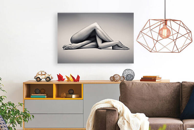Nude woman fine art 13 by Johan Swanepoel