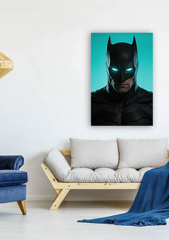 Bio-Tech Knight: Teal Awakening by Sumer Paintings