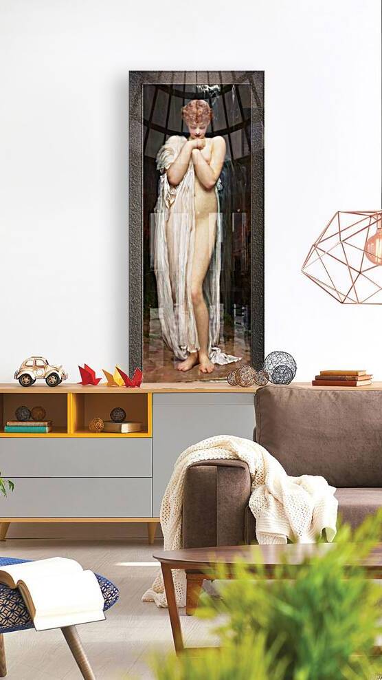 Crenaia The Nymph Of The Dargle by Frederic Leighton Old Masters Fine Art Reproduction by xzendor7