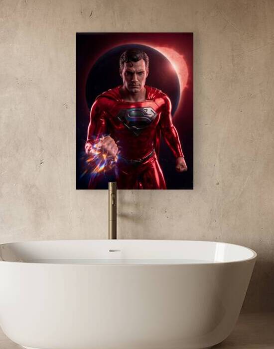 Superman: Heart of the Corona by Sumer Paintings