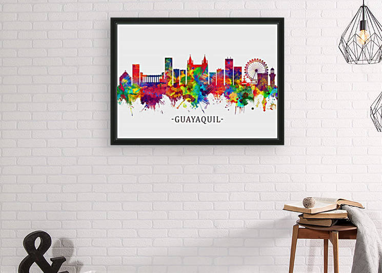 Guayaquil Ecuador Skyline by Towseef Dar