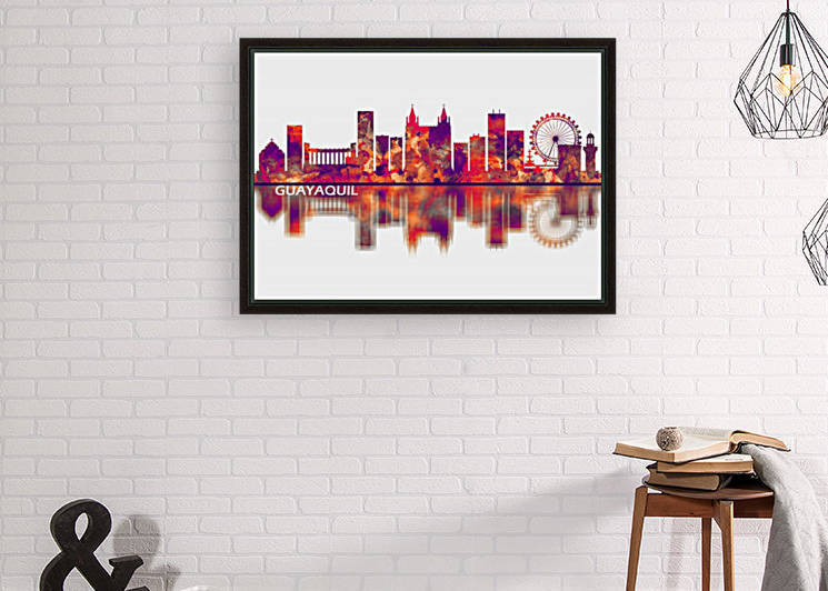 Guayaquil Ecuador Skyline by Towseef Dar