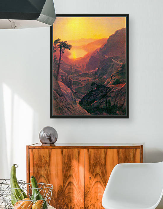 Donner Lake by Bierstadt