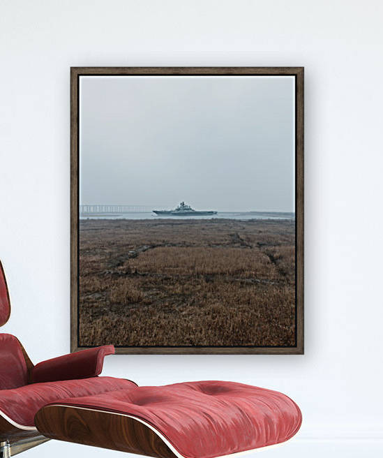 Abandoned Minsk Warship Peaceful Abyss by Steve Ronin