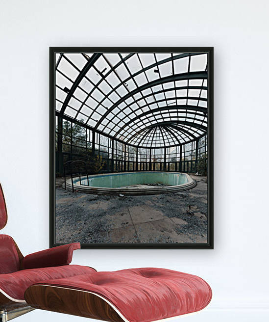 Abandoned Indoor Swimming Pool by Steve Ronin