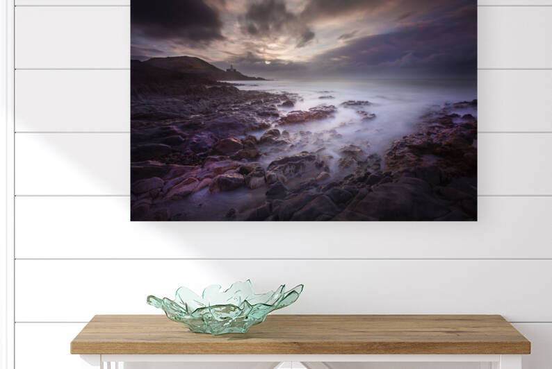 Daybreak at Bracelet Bay by Leighton Collins