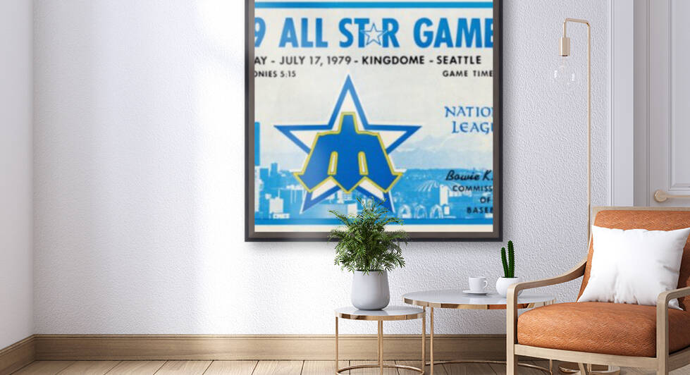 1979 Major League All-Star Game Seattle by Row One Brand